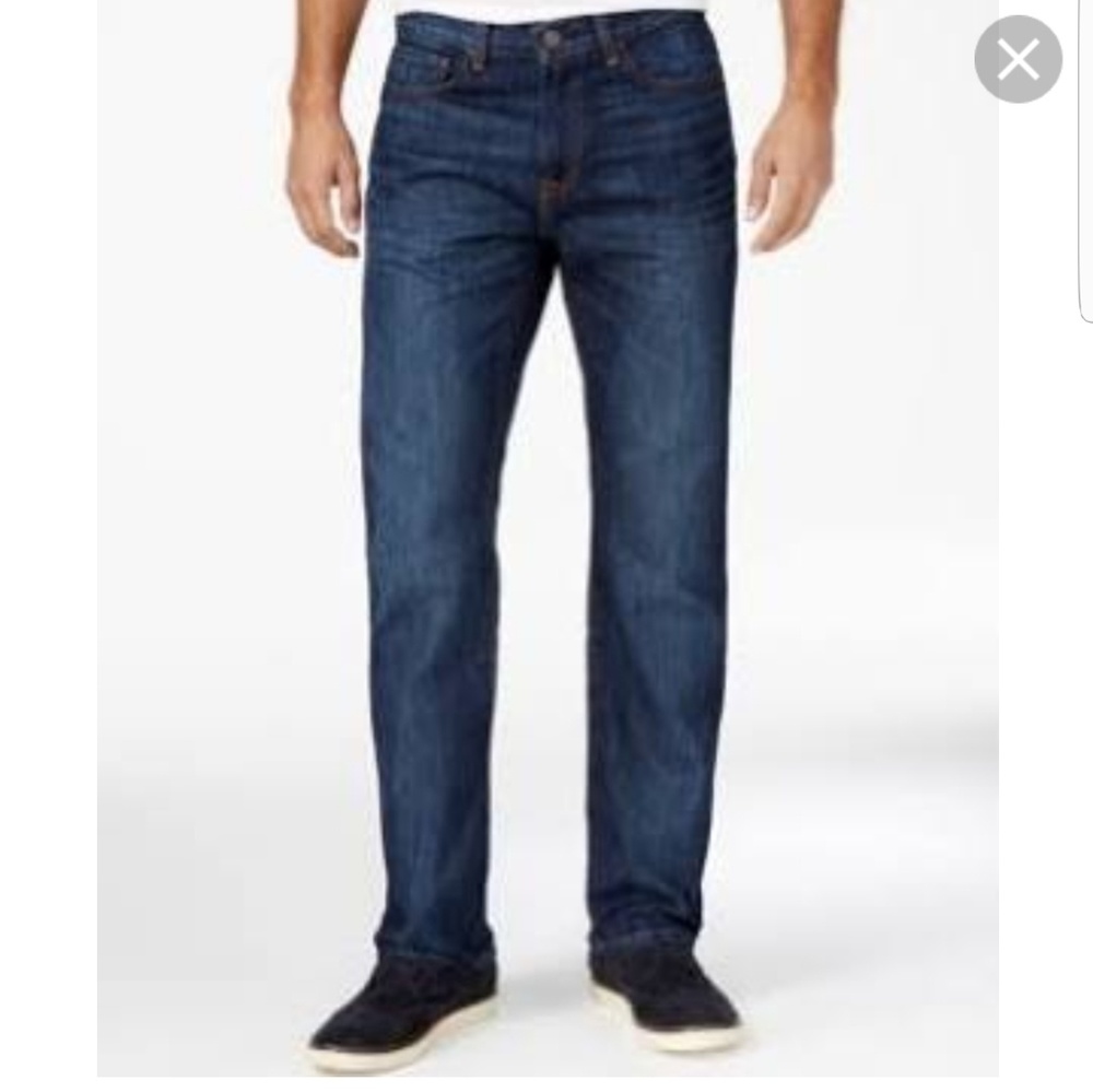 Tommy Hilfiger relaxed fit dark wash 36x34